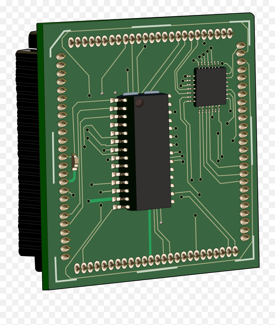 Microchip - Real Computer Chip Png,Microchip Png