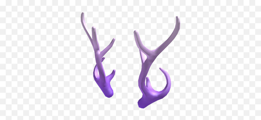 Lilac Antlers Roblox Wikia Fandom - Purple Antlers Roblox Png,Antlers Png
