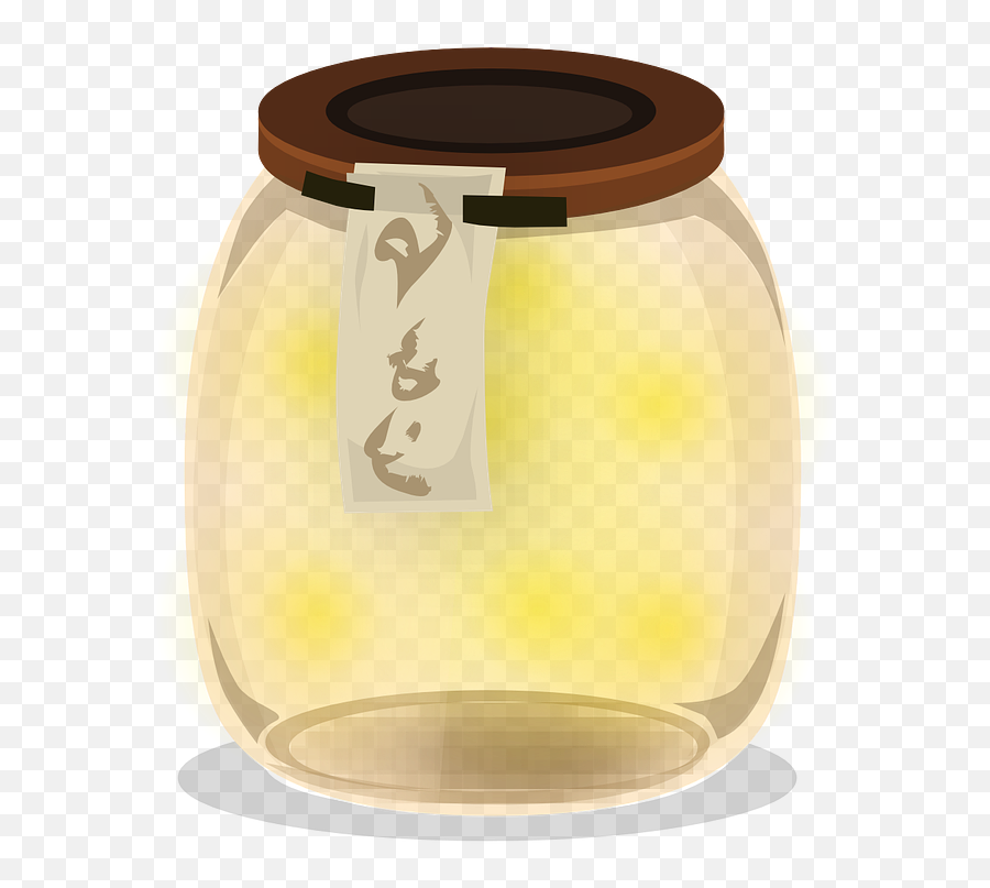 Fireflies Jar Evening - Free Vector Graphic On Pixabay Fireflies In A Jar Png,Firefly Png