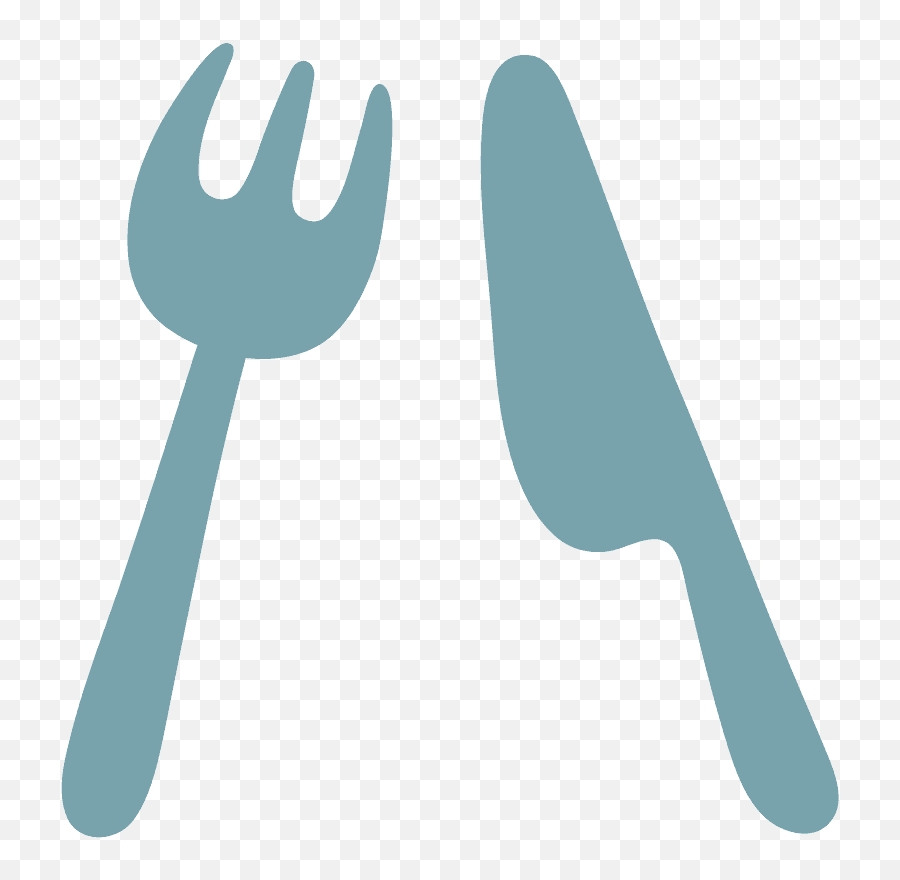 Emoji U1f374 - Fork And Spoon Emoticon Png,Knife Emoji Png