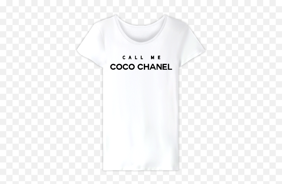 Call Me Coco Chanel Eng - Active Shirt Png,Coco Chanel Logo Png