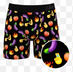 The Emoji Orgy Ball Hammock Boxers - png