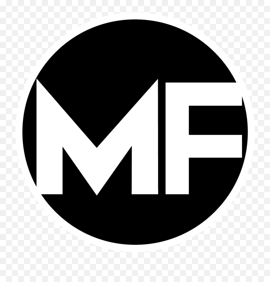 Letter Fm Or Mf Logo
