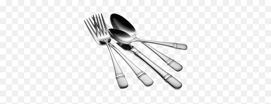Oneida T119005a Flatware Place Setting - Fork Png,Place Setting Png