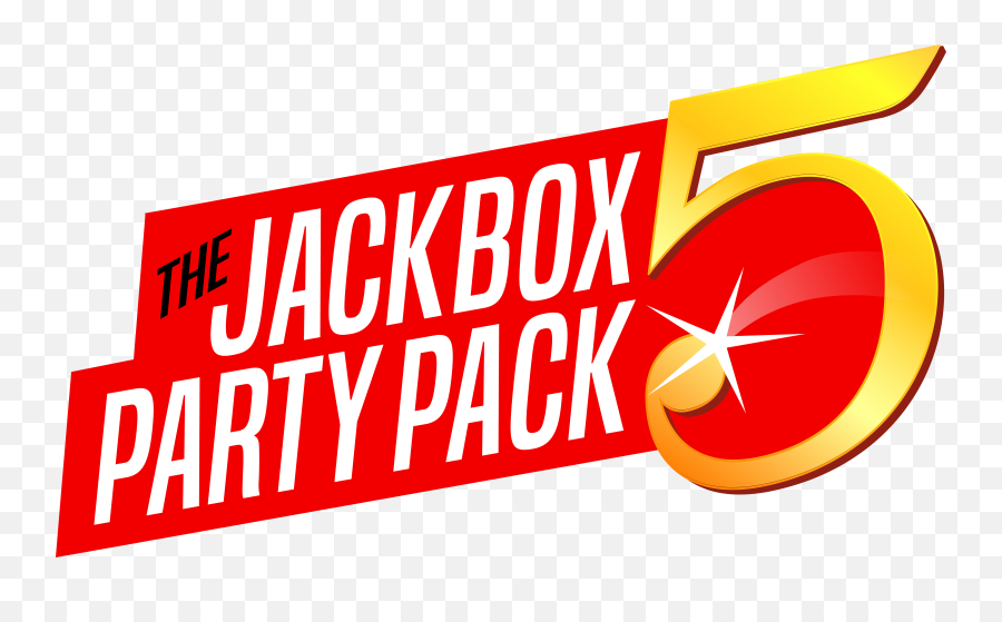 The Jackbox Party Pack 5 - Jackbox Games Jackbox Party Pack 5 Logo Png,Roblox Logo Font