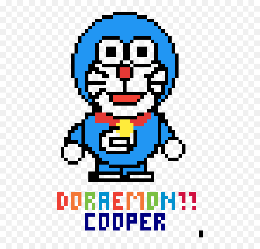 Pixilart - Doraemon By Anonymous Has Cupquake Png,Doraemon Logo