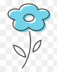 Blue Flower Smell Beauty - Transparent Png U0026 Svg Vector File Floral Design,Blue Flower Png