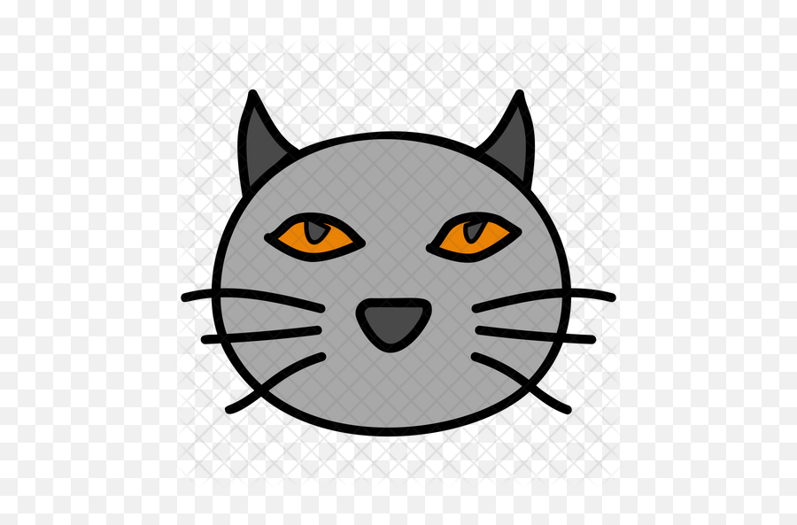 Cat Face Icon - Cat Yawns Png,Cat Face Png