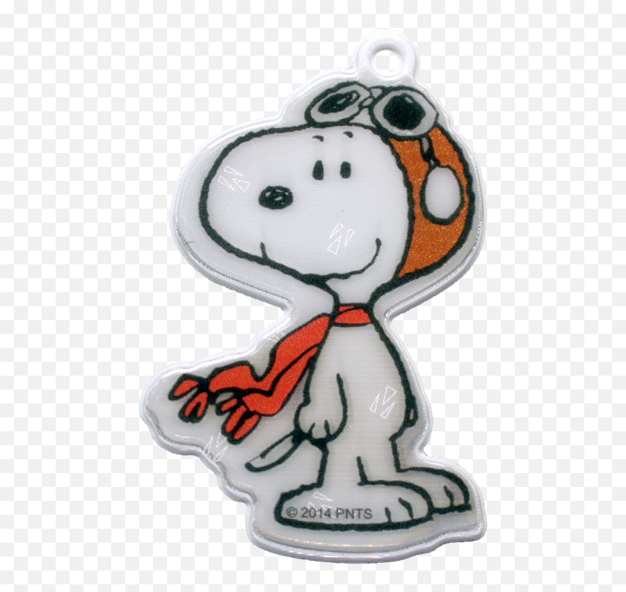 Soft Reflector Pendant - Pilot Snoopy Snoopy Blanco Y Negro Png,Snoopy Transparent