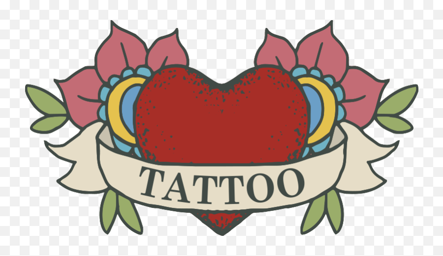 Neon Tattoo Heart Vinyl Wall Art Illustration Png Free Transparent Png Images Pngaaa Com - neon tattoo design roblox