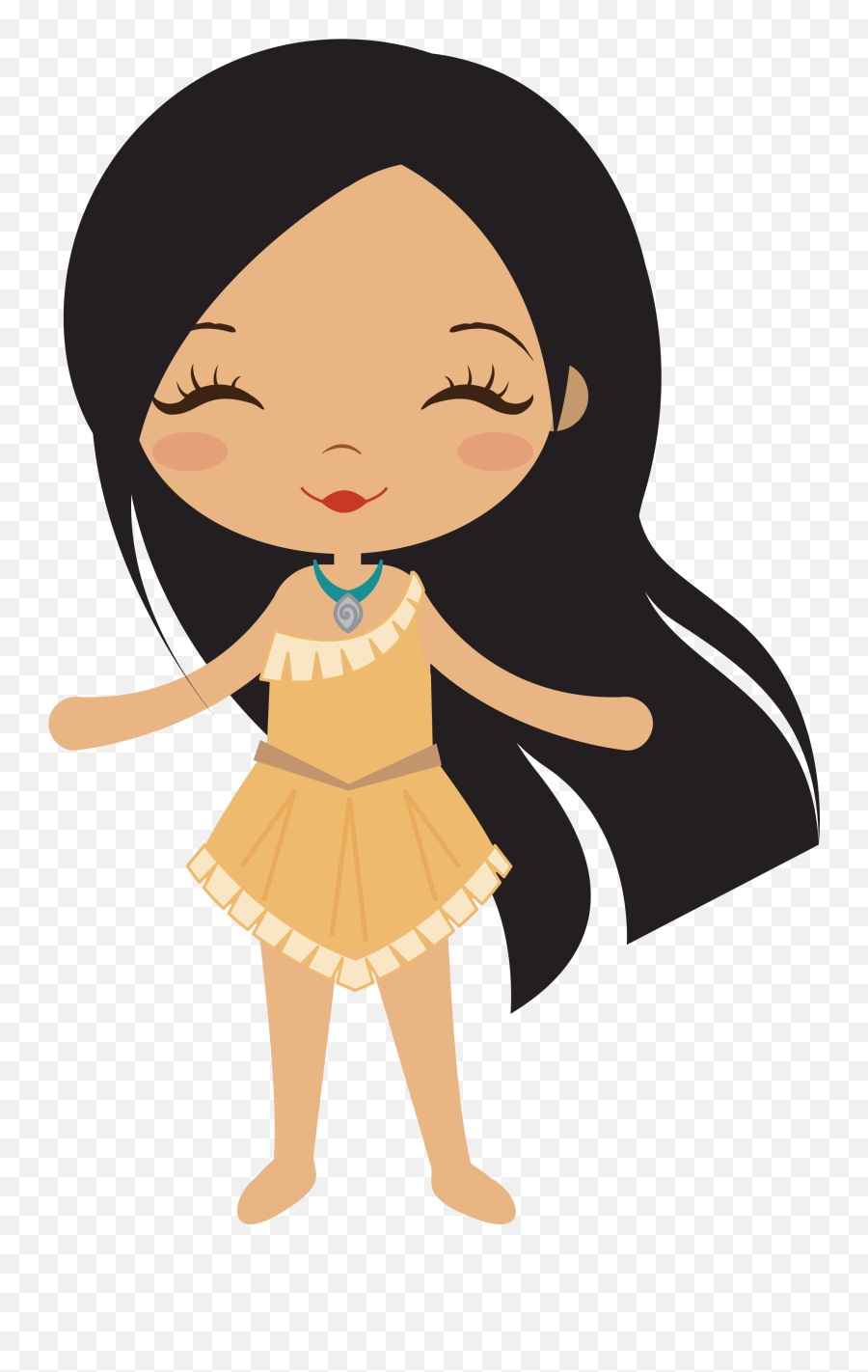 Transparent Png Image - Pocahontas Cute Png,Pocahontas Png