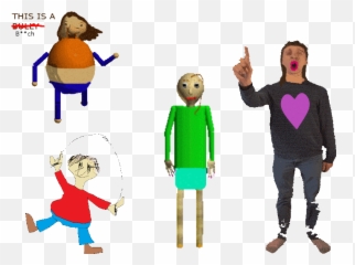 Yub - Basics Gender Swap Png,Baldi Png