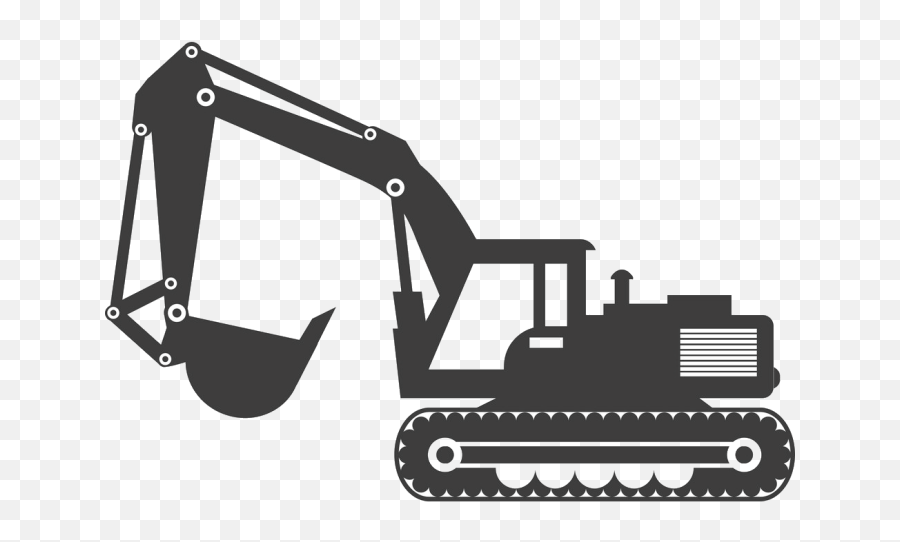 Excavator Construction Design Loader - Excavators Vector Png,Bulldozer Png