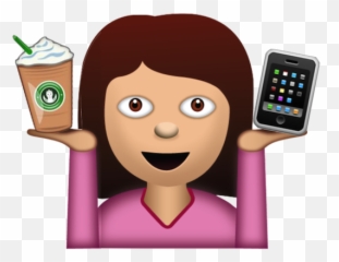 Im A Basic Whatever Girl - Emoji Girl Png,Girl Emoji Png