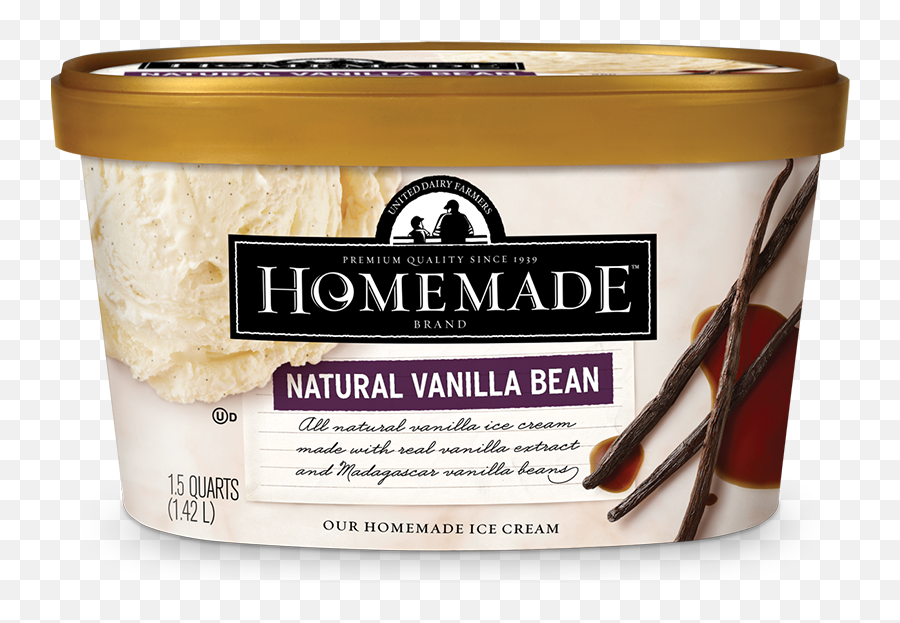 Natural Vanilla Bean U2022 Homemade Brand Ice Cream - Chocolate Truffles Ice Cream Png,Vanilla Bean Png