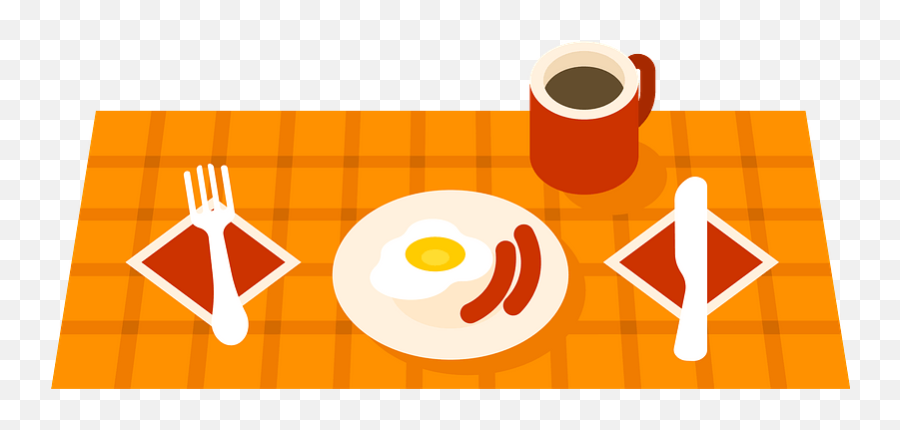 Breakfast Served Clipart - Fried Egg Png,Breakfast Transparent