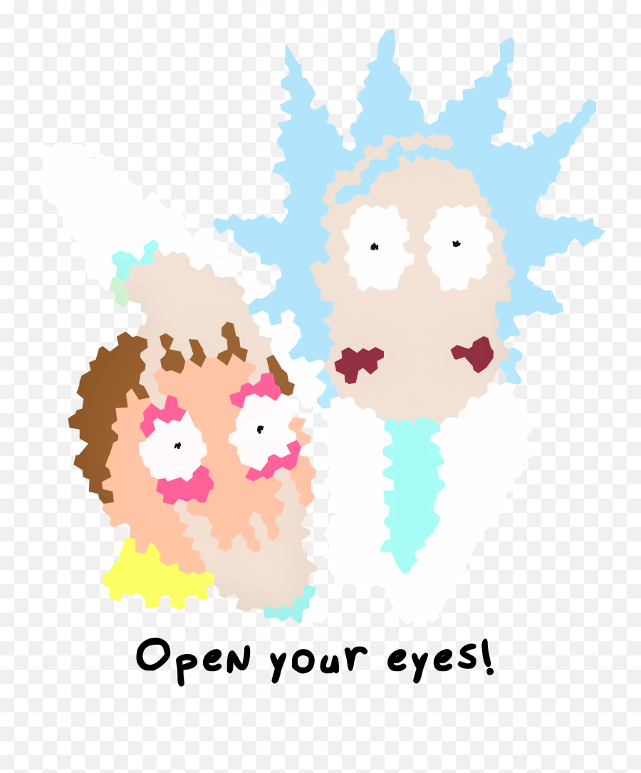 Ziad Alhaddad Shop Redbubble Illustration Logic Rick Png And Morty Logo