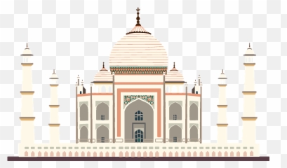 Taj Mahal Clipart - Taj Mahal Png,Taj Mahal Png
