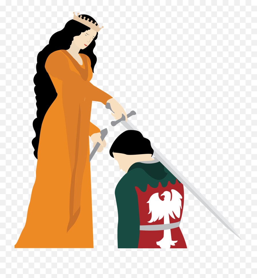 Clipart - Courtly Love Png,Knight Transparent