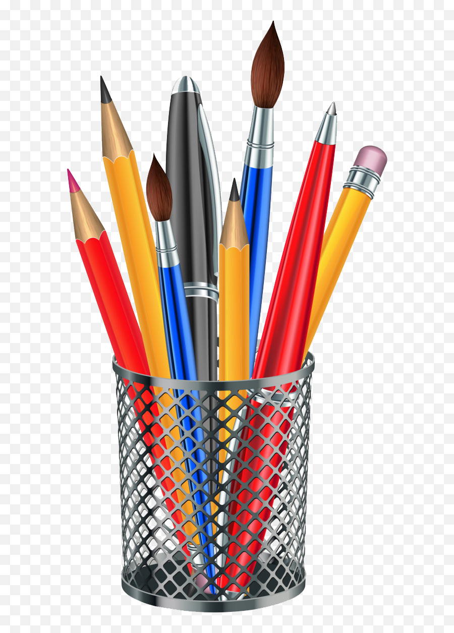 Pen And Pencil Png Download - Transparent Background School Clipart,Pens Png