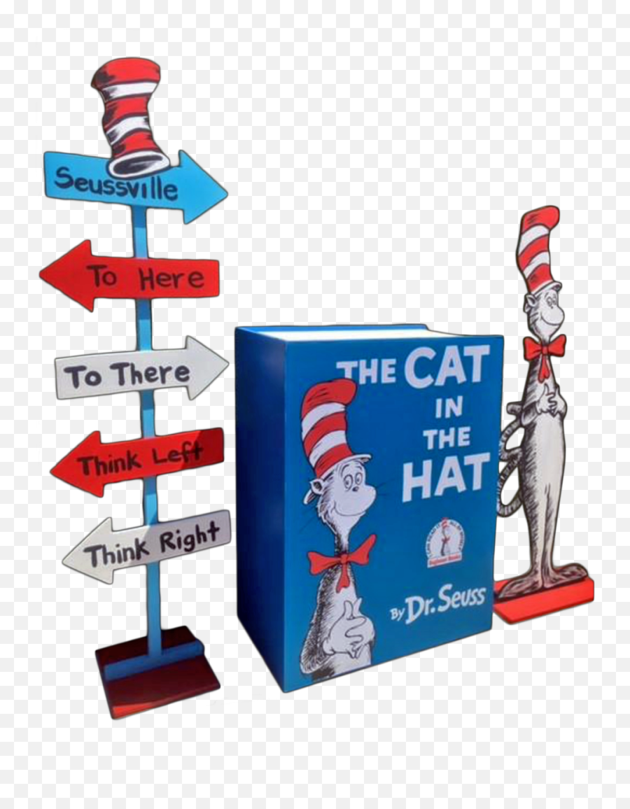 Cat In The Hat Book Clipart - Cat In The Hat Props Png,Cat In The Hat Png