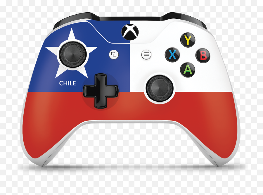 Authentic Officially Licensed Xbox One Chile Flag Controller Skin - Xbox One Controller Png,Chile Flag Png