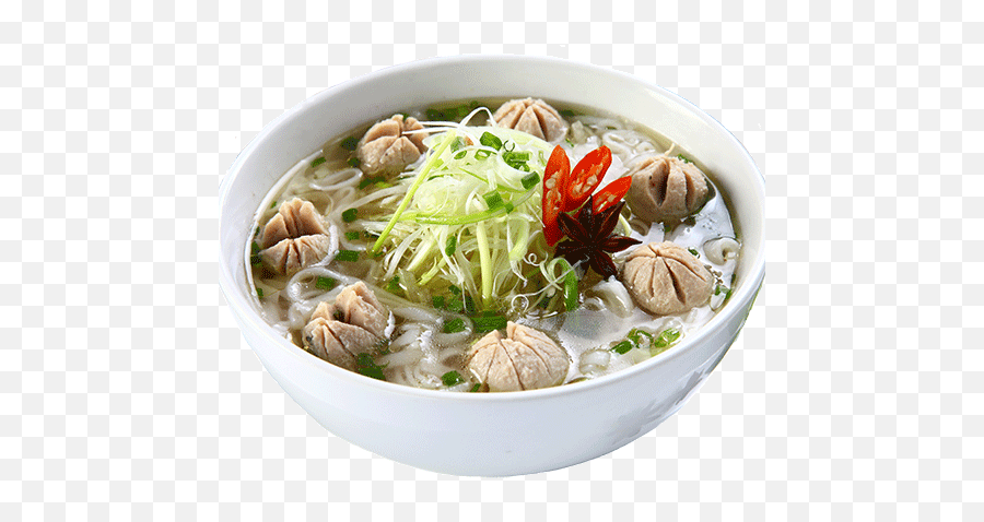 Pho Bowl Png Picture - Viet Beef Ball Pho,Pho Png