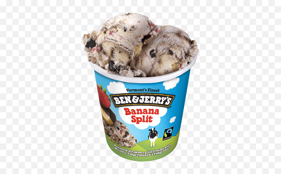 Ben U0026 Jerryu0027s Banana Split Ice Cream - Ben And Ice Cream Png,Banana Split Png