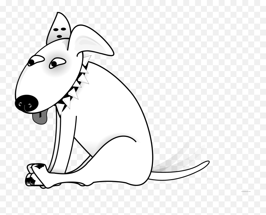 Dog Animal Free Black White Clipart Images Clipartblack - Dog Png,Slinky Png