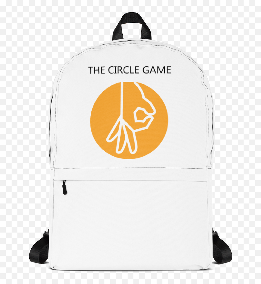 The Circle Game Backpack - Mac White Backpacks Png,Circle Game Png