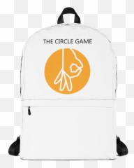 The Circle Game Backpack - Mac White Backpacks png