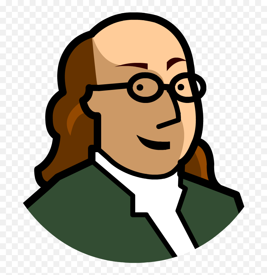 Benjamin Franklin - Ben Franklin Clipart Png,Benjamin Franklin Png