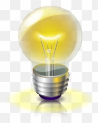 Bulb Idea Light Icon - Light 3d Icon png