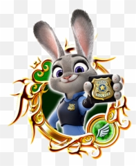 Judy Hopps - Kingdom Hearts 2 Olette Png,Nick Wilde Png
