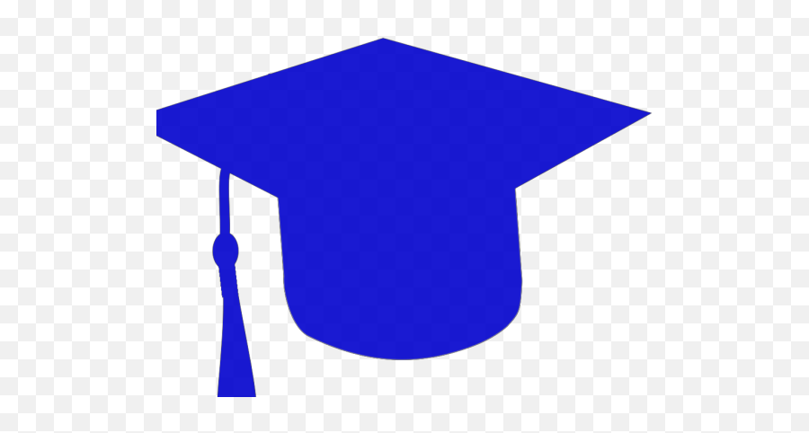 Graduation Hat Silhouette Blue Png Svg - Square Academic Cap,Graduation Silhouette Png