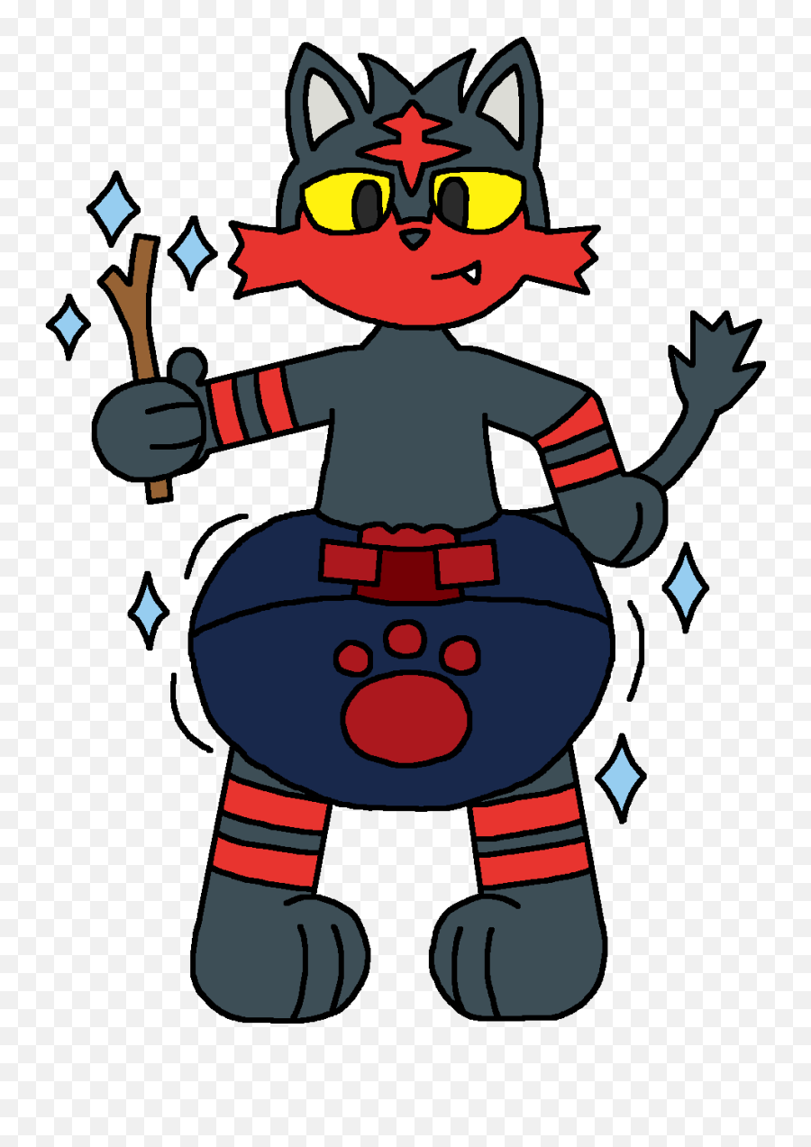 Desmond The Magic Litten By Pinkquartzfairy - Fur Affinity Fictional Character Png,Litten Png