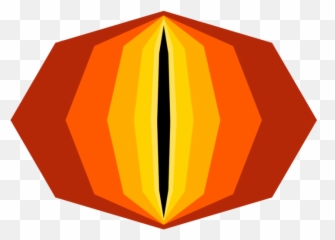 Eye Vector Png - Eye Of Sauron Transparent,Eye Of Sauron Png