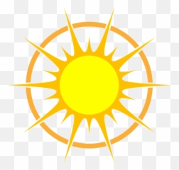 Sun Nature Vector Light Sunny Day Sky Color - Blue Language Dot png