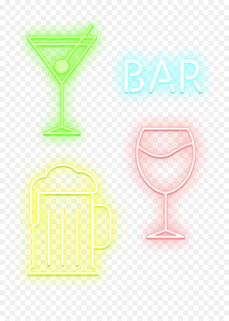 Sign Neon Drinks - Free Image On Pixabay Drinks Png Neon,Neon Arrow Png