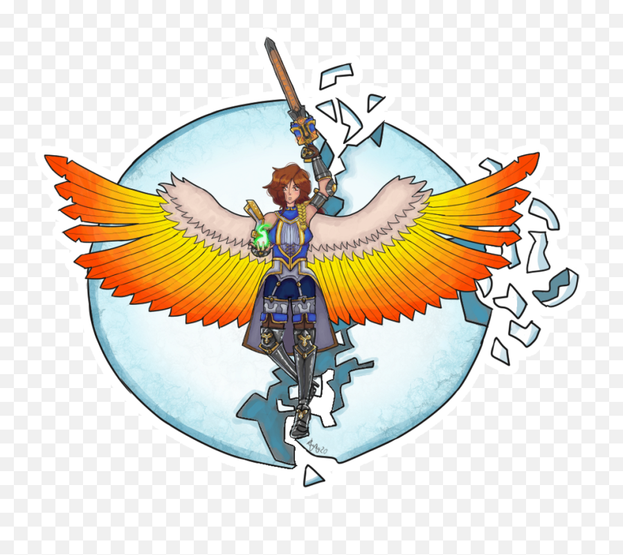 Furia And The Shattered Moon My Design For Fan Forge - Fictional Character Png,Paladins Logo
