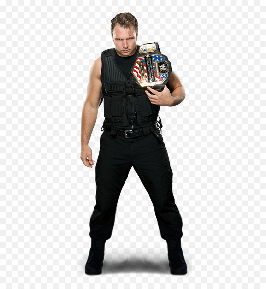 Dean Ambrose Full Body - Wwe United States Championship Belt Png,Dean Ambrose Png