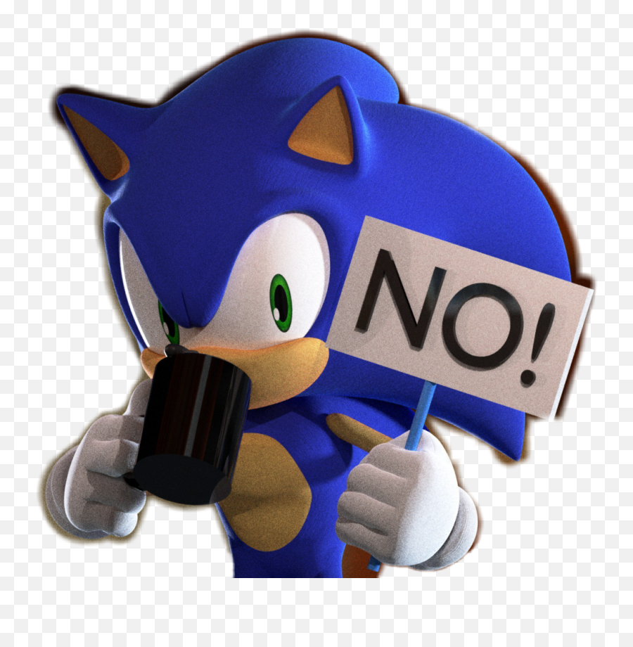 Sanic Sticker - Sonic Reaction Png,Sanic Png