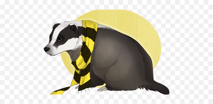 Download House Of Hufflepuff - Hufflepuff Honey Badger Hufflepuff Badger Without Background Png,Hufflepuff Icon