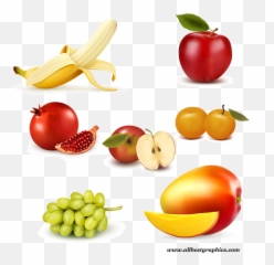Natural Fruits Clipart Png Format Free - Fruit,Fruit Clipart Png