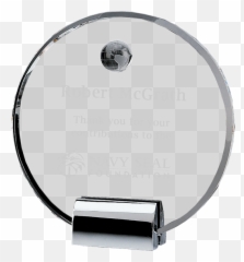Crystal Circle Globe Award Paradise Awards - Solid png