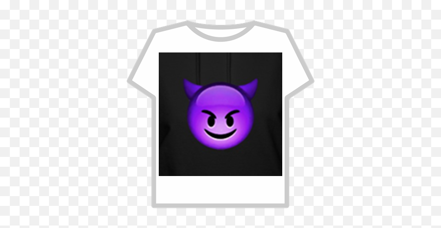 Purple - Devilemojishirthoodies Roblox Jacket T Shirt Roblox Png,Devil Emoji Png