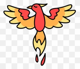 Simple Phoenix Bird Color Stroke Transparent Png U0026 Svg Vector - Easy Drawing Flying