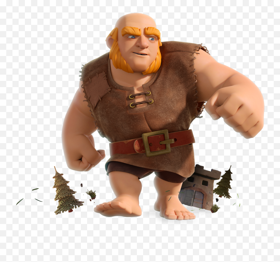 Giants Drawing Clash Clans Picture 1091549 - Clash Royale Giant Png,Clash Of Clans Png