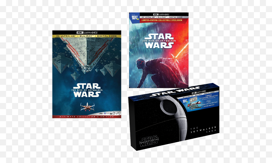 Countdown U0027star Wars The Rise Of Skywalkeru0027 In 4k Sound - Star Wars The Rise Of Skywalker Blu Ray Png,Star Wars Logo Creator