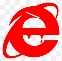 Evil Internet Exglitcher Logo Rnkrs200 - Internet Explorer Png